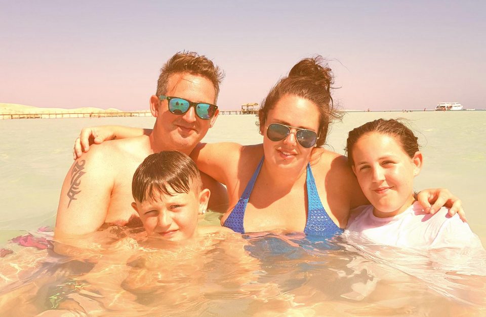 Orange Sea With Sunset